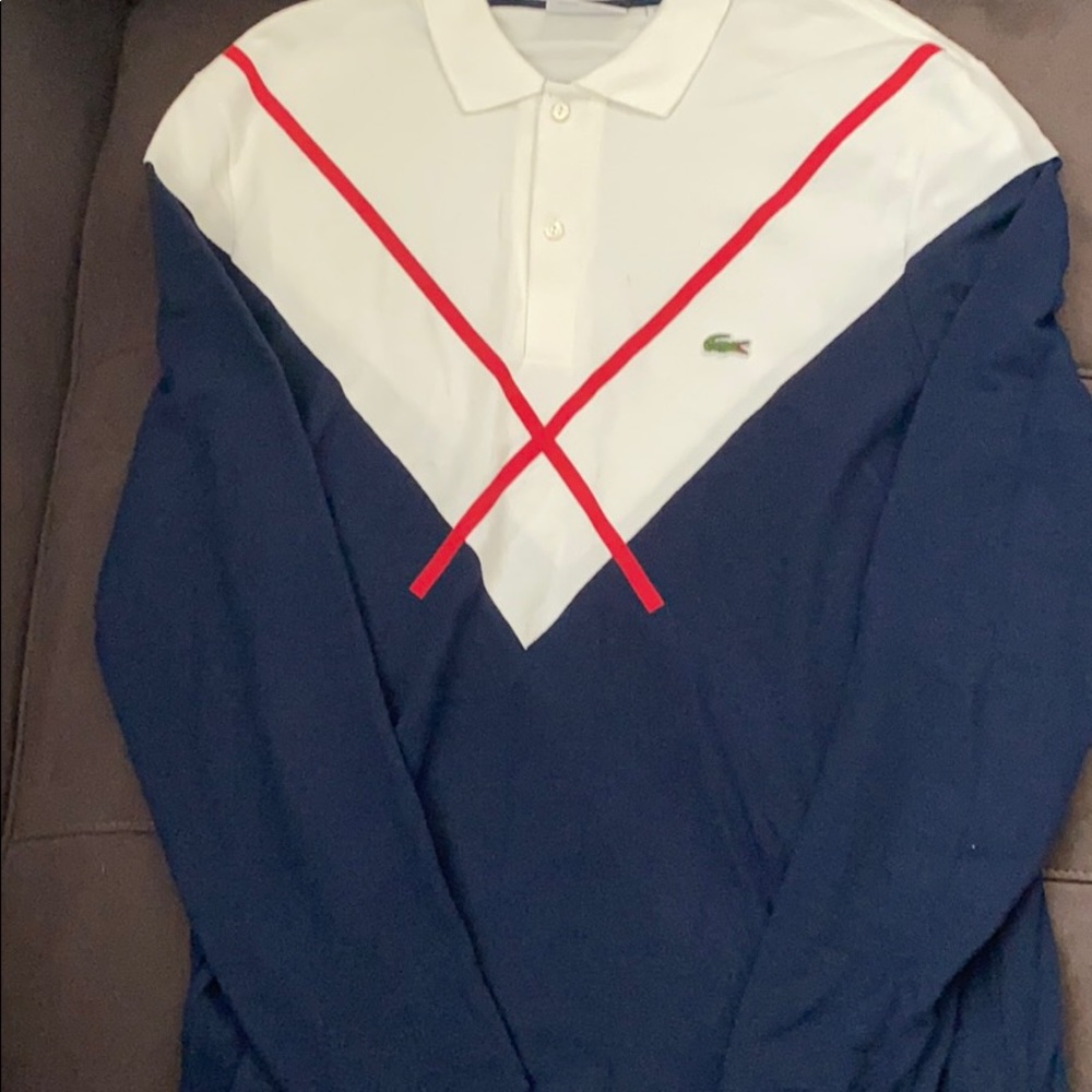 Men’s Lacoste long sleeve 3 colors